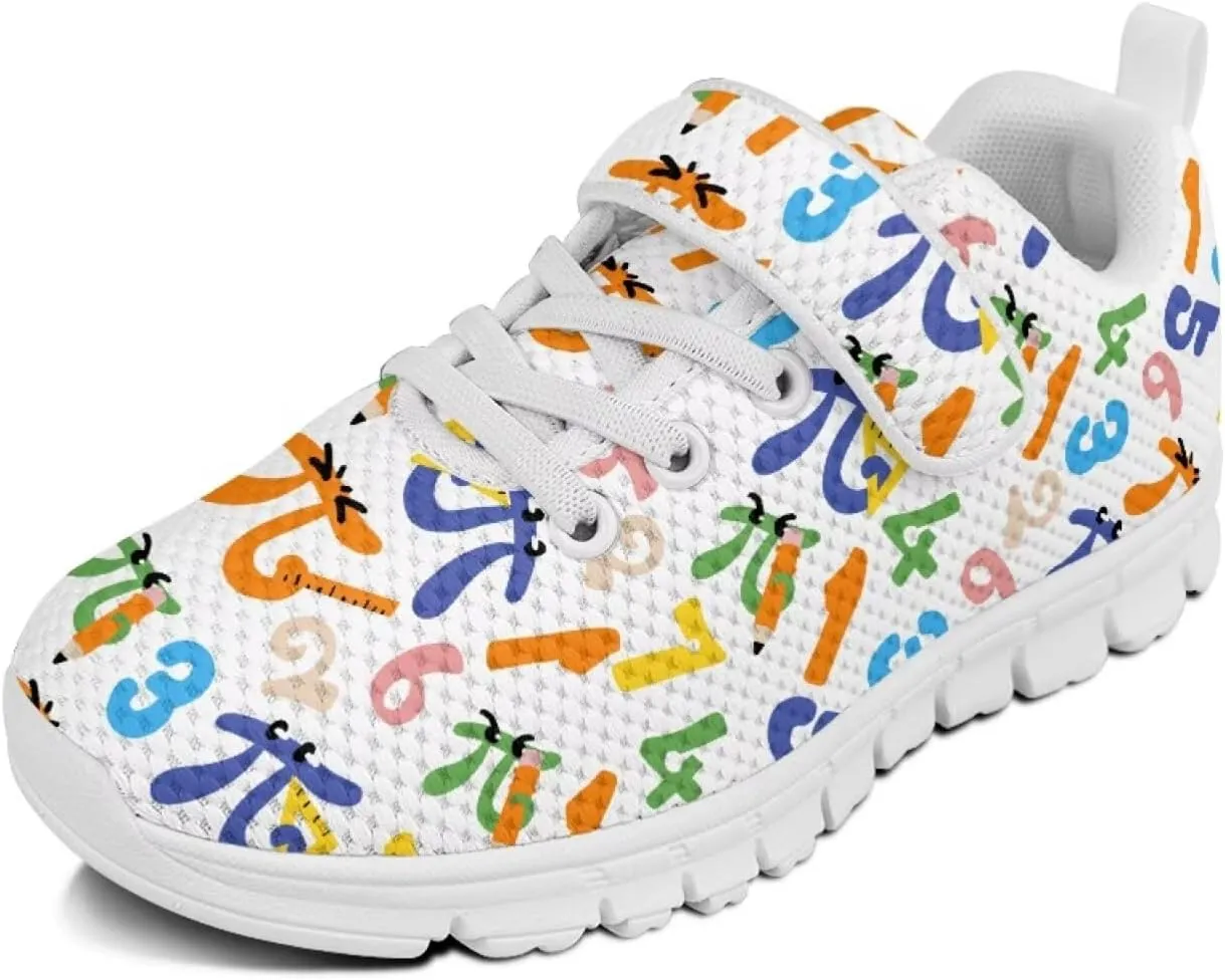 Howilath Little Kid Sneakers One Strap Sports Shoes Sneakers for Boys Anti-Skid Running Tennis Shoes