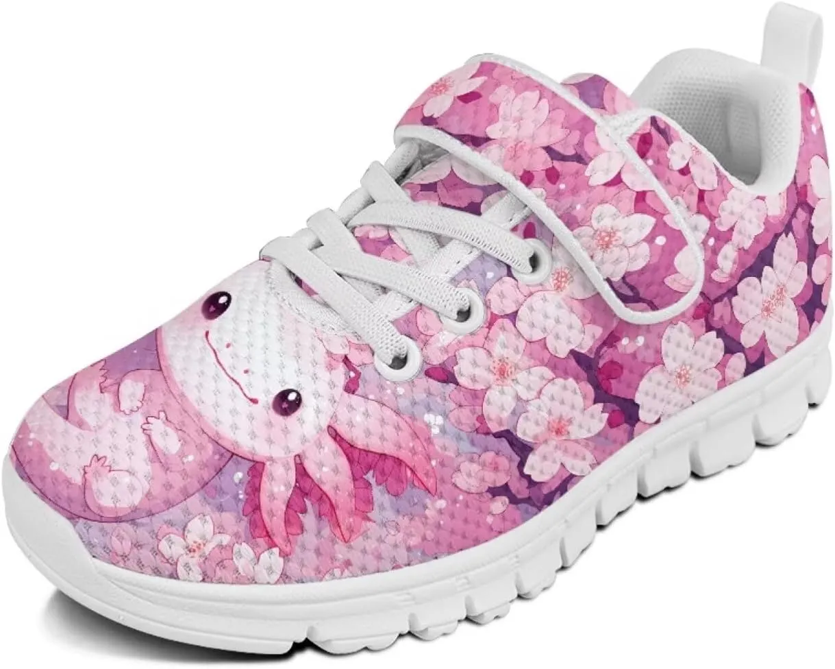 Howilath Sneakers for Kids Girls Tennis Shoes One Strap Tennis Sneakers with Single Buckle