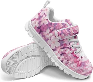 Howilath Sneakers for Kids Girls Tennis Shoes One Strap Tennis Sneakers with Single Buckle