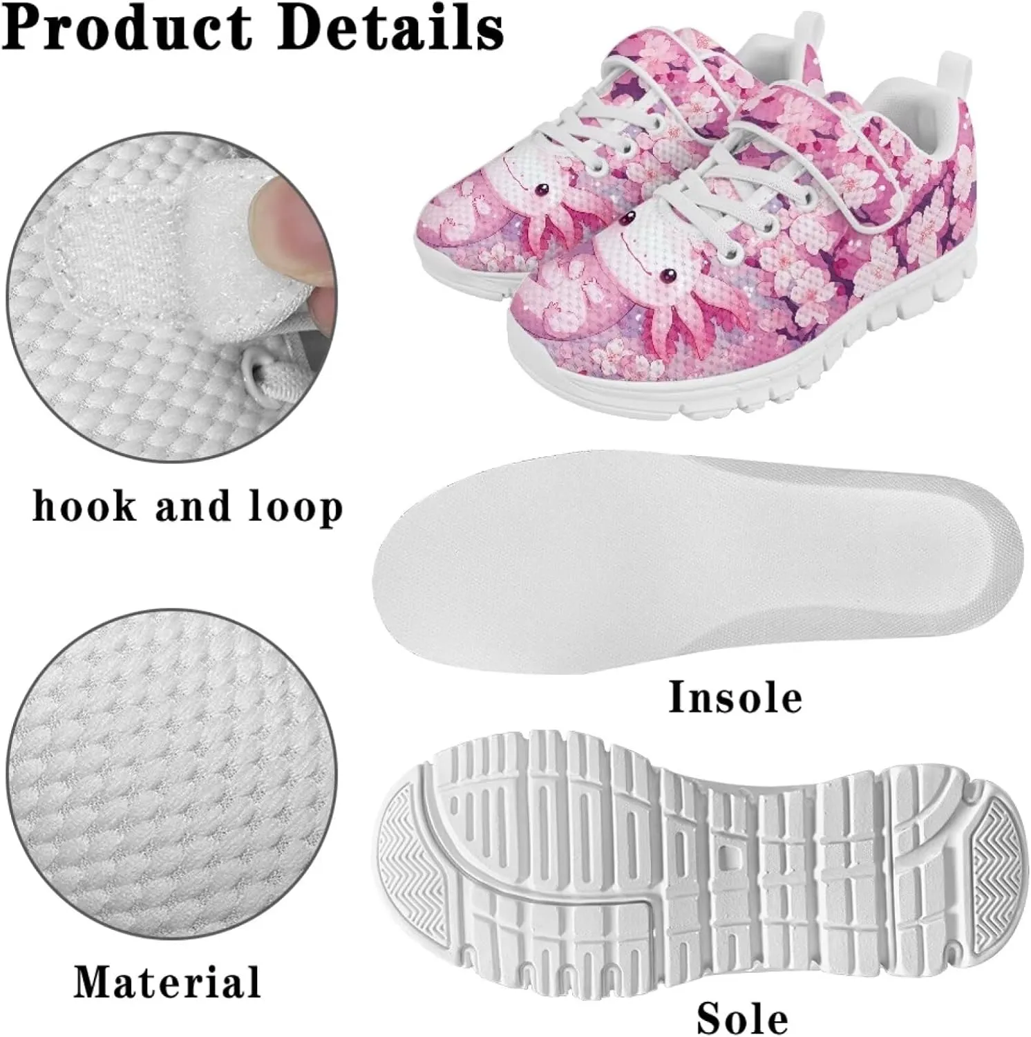 Howilath Sneakers for Kids Girls Tennis Shoes One Strap Tennis Sneakers with Single Buckle