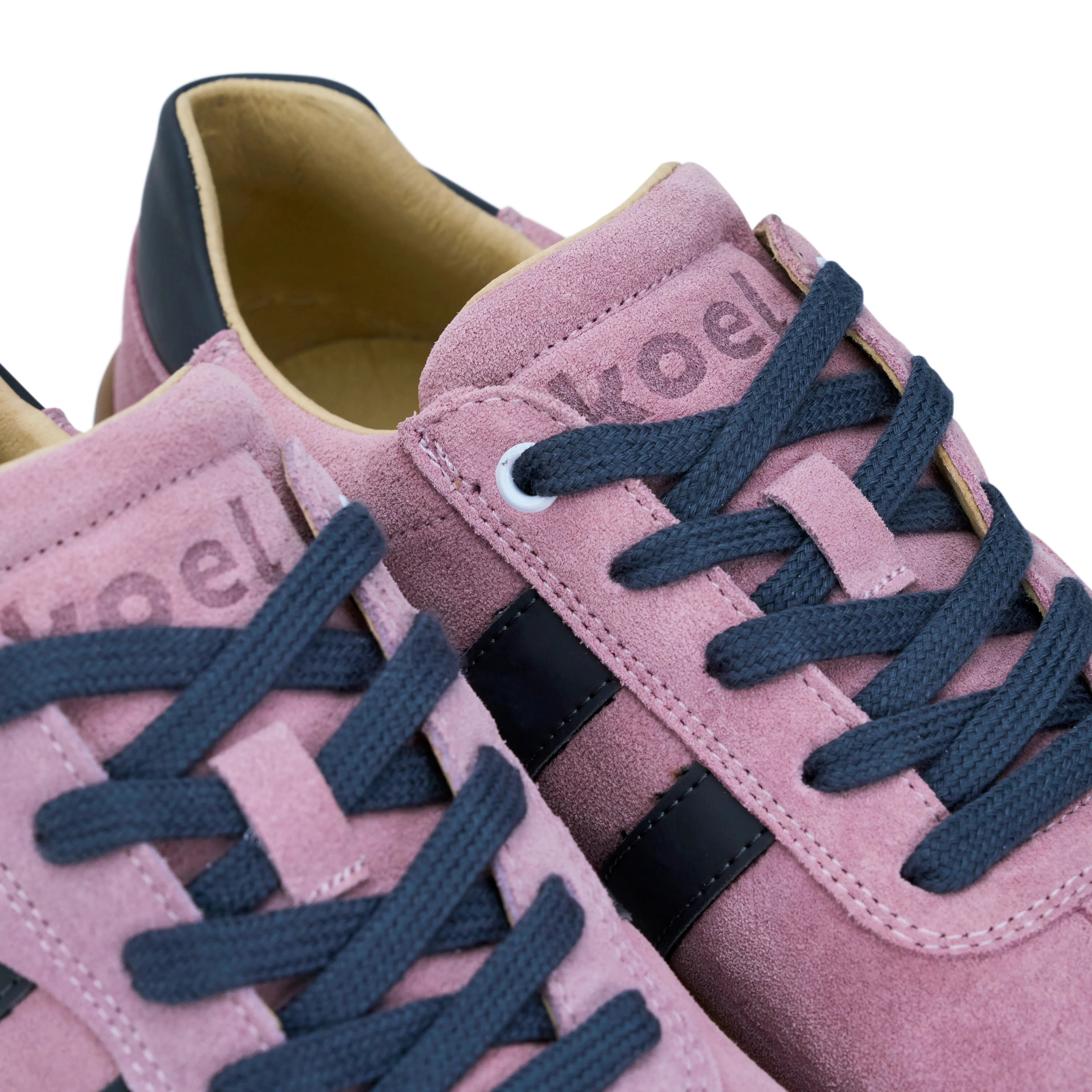 Ila KL pink Suede Barefoot Ladies Sneakers