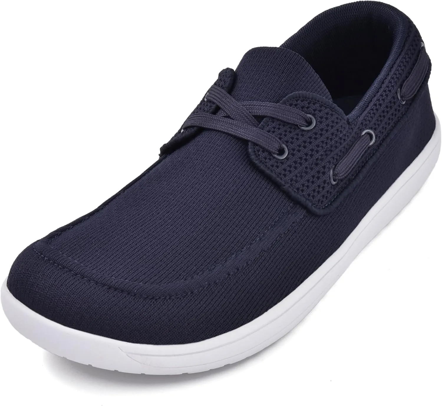 JACKSHIBO Barefoot Shoes for Men Slip on Shoes Minimalist Walking Sneakers Wide Toe Box Zero Drop Sole