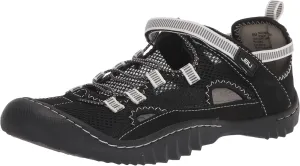 JBU by Jambu Women's, Tahoe MJ Slip-On - Wide Width Black/White 7.5 W
