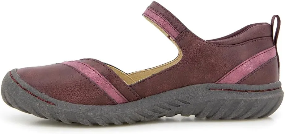 JBU Women's Raven Fashion Comfort Casual Classic Mary Jane Flat