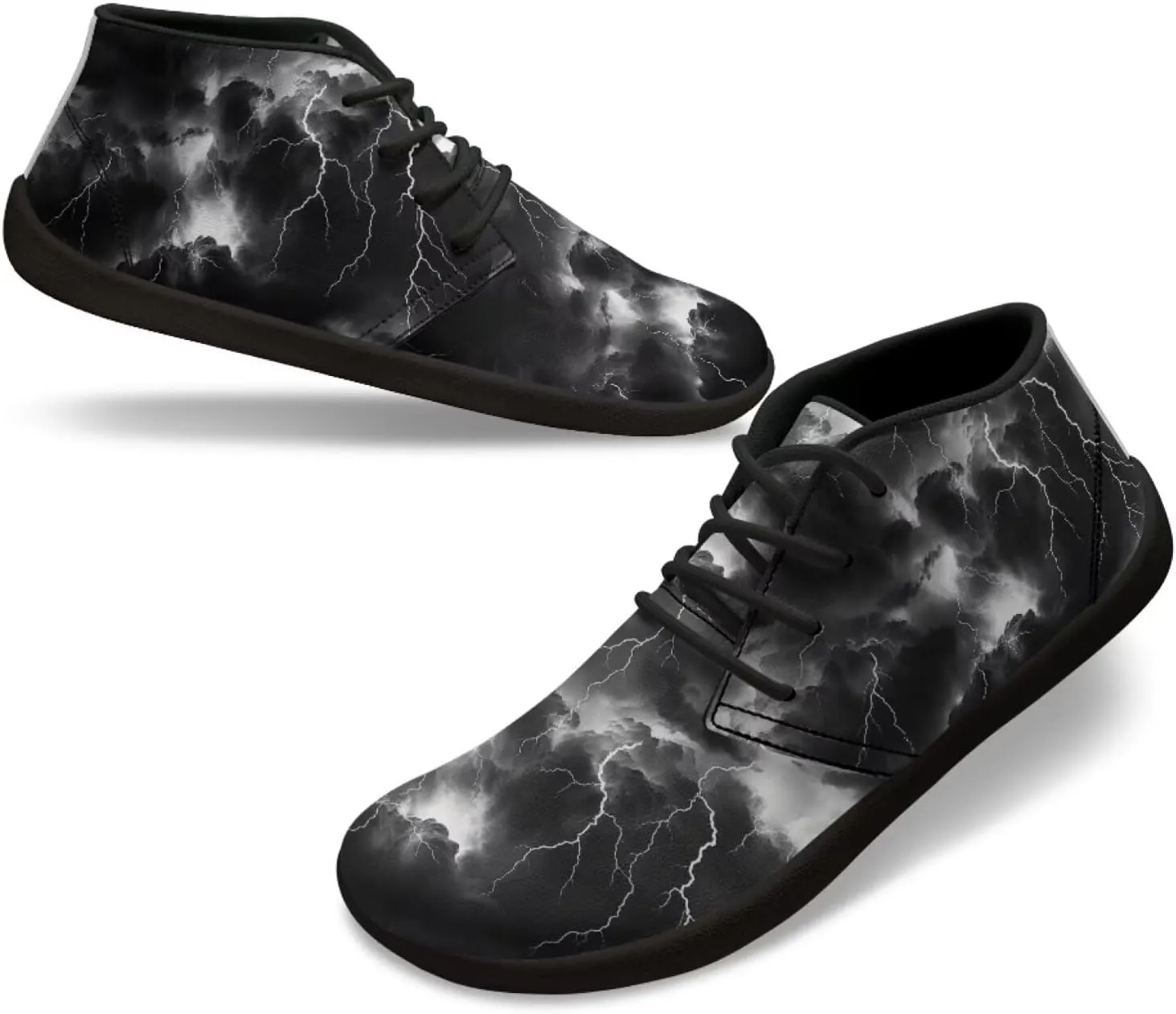 Jeiento 3D Lightning Barefoot Running Shoes for Men | Men's Running Shoes | Minimalist Wide Toe Box Shoes