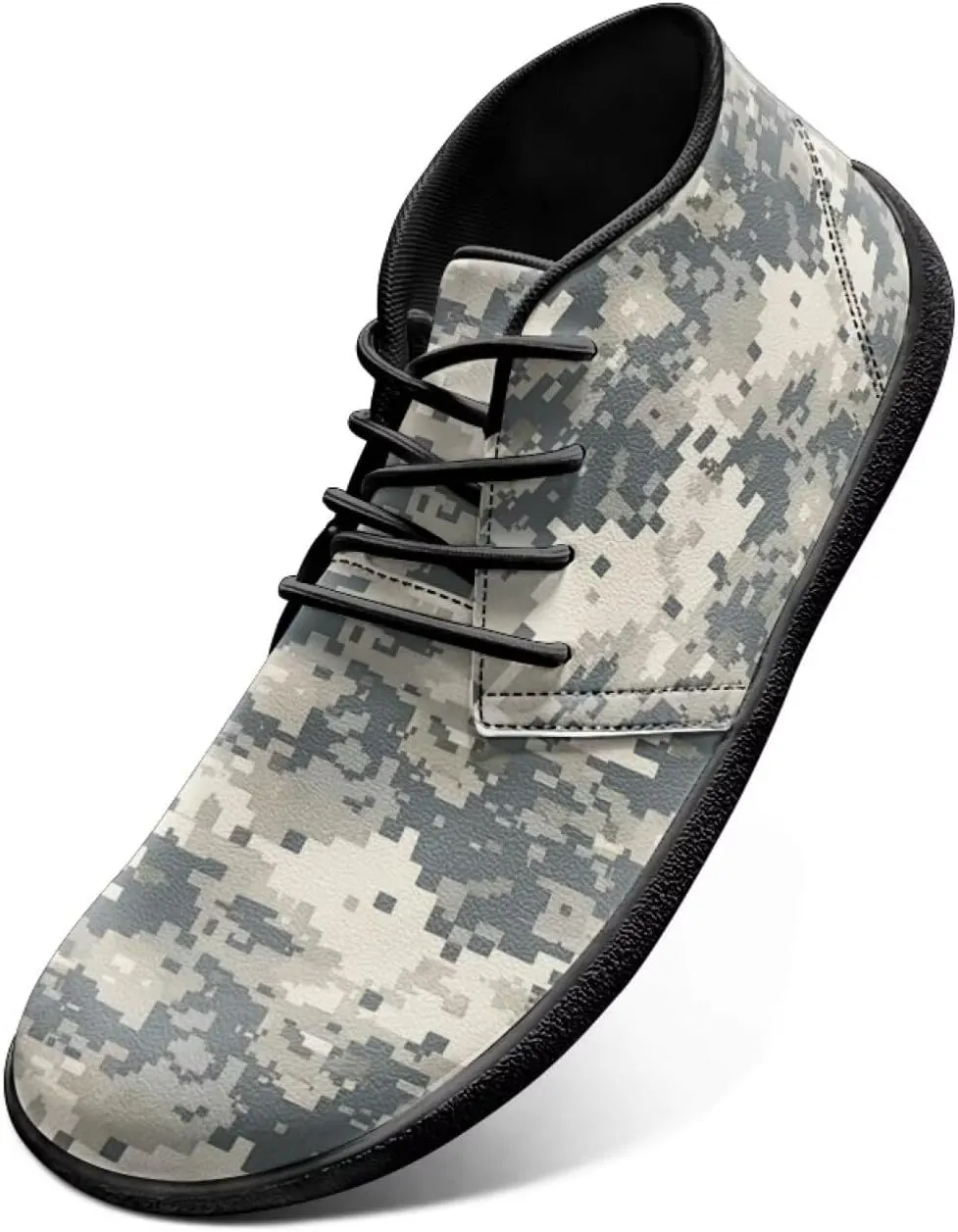 Jeiento Men Barefoot Shoes Camouflage - Wide Toe Box Camo Zero Drop Sole Walking Shoes