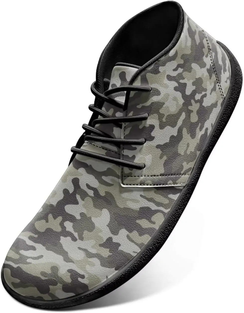 Jeiento Men Barefoot Shoes Camouflage - Wide Toe Box Camo Zero Drop Sole Walking Shoes