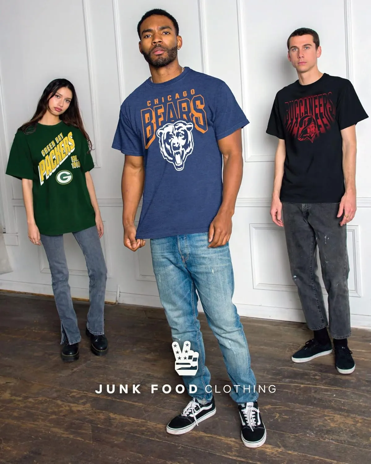 Junk Food Team Helmet NFL Shirt