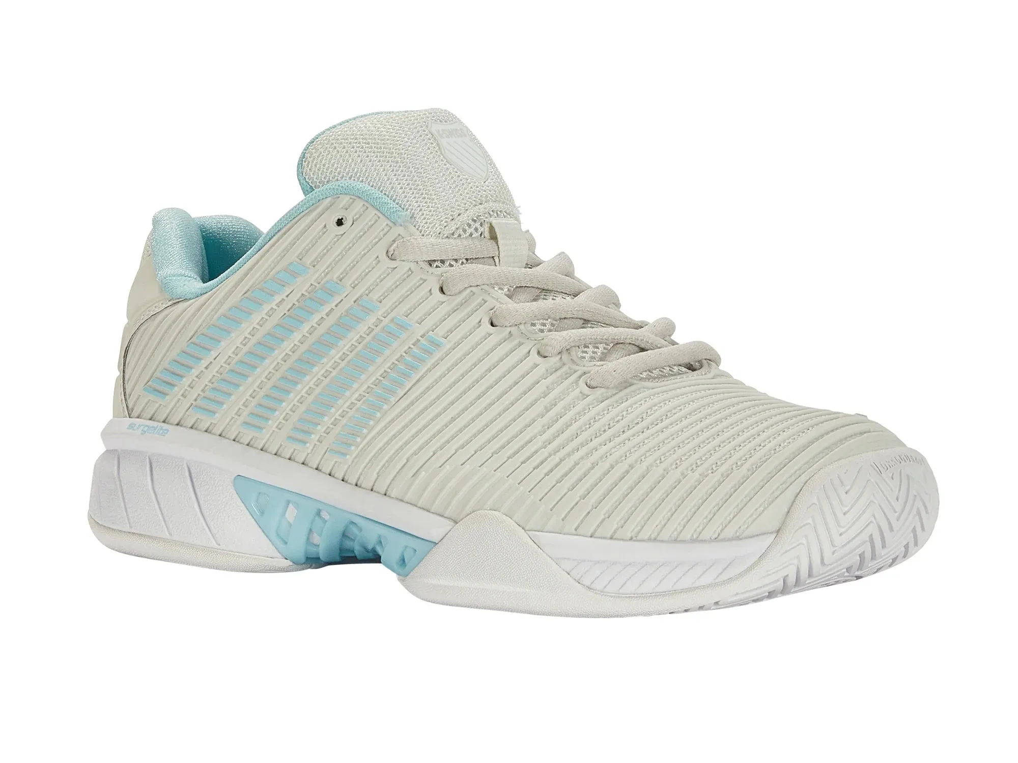 K-Swiss Women's EXPRESS LIGHT PICKLEBALL - VAPOROUS GRAY/WHITE/BLUE GLOW