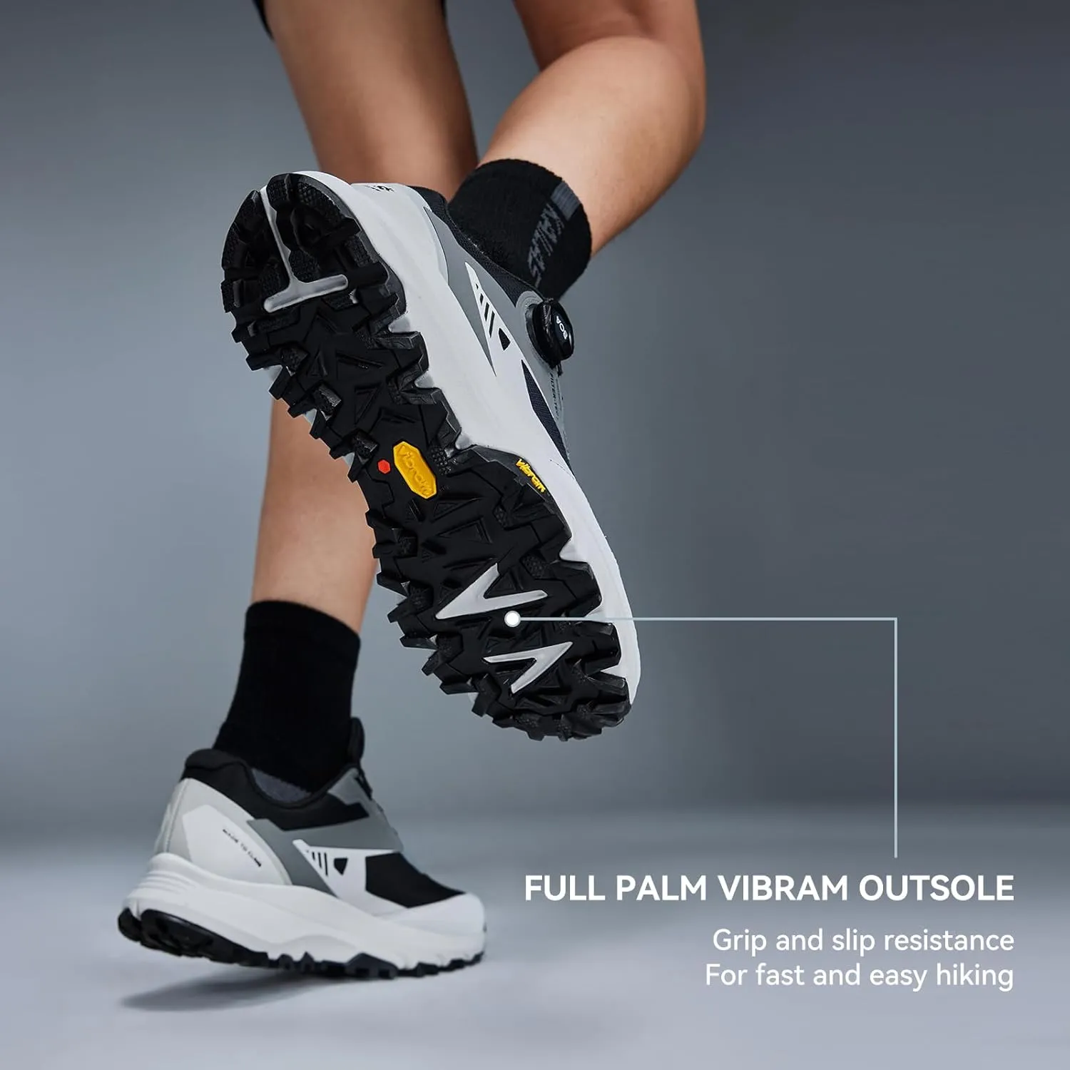 KAILAS Women's Kuocang BOA Hiking Shoe FLT Waterproof V Sole Non-Slip Shoes Lightweight Breathable Low Height Outdoor Trailing Trekking Shoes