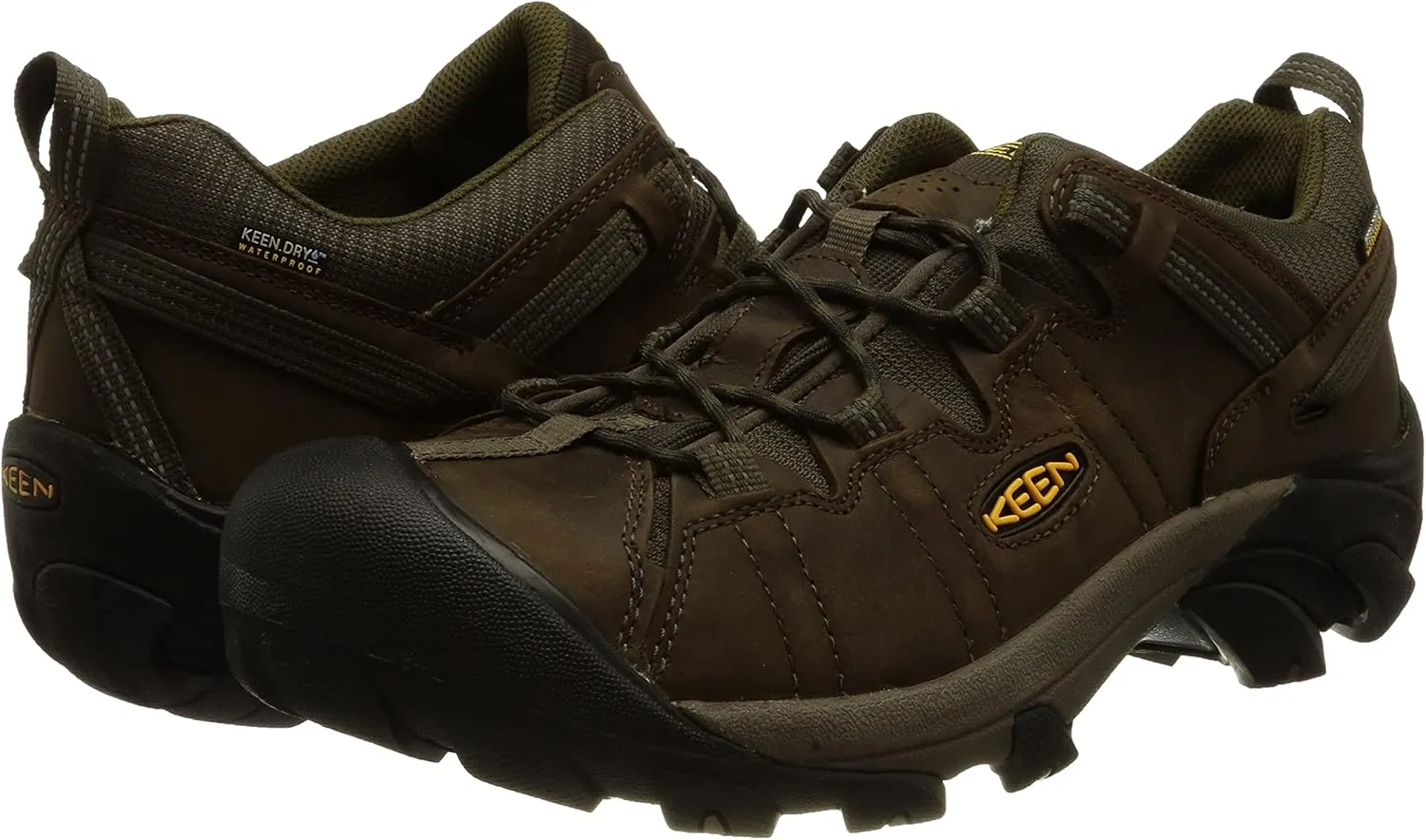 KEEN Men's Targhee II Low Height Waterproof Hiking Shoe