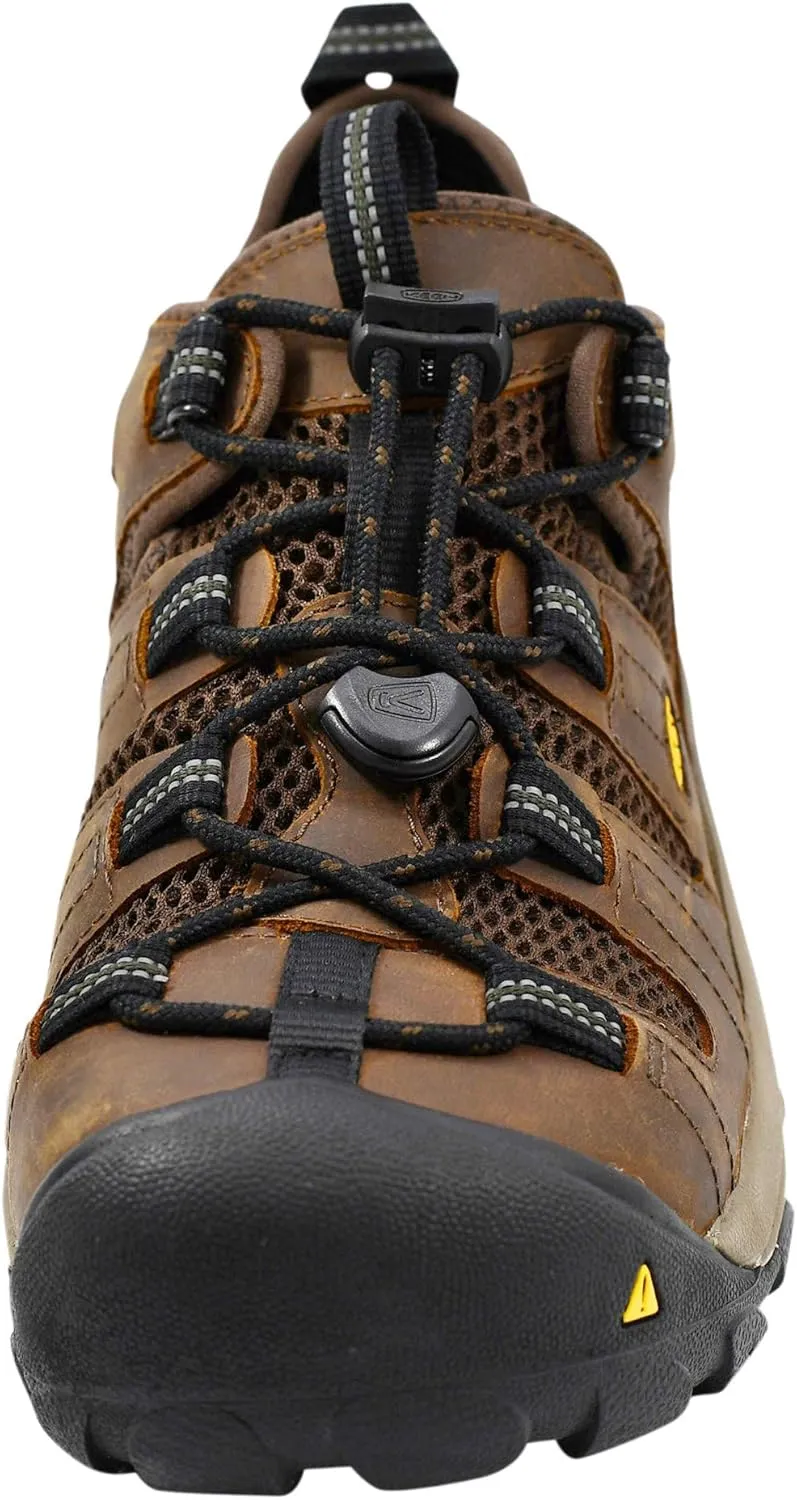 KEEN Utility Men's Atlanta Cool Low Height Breathable Steel Toe Work Shoe