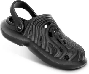 KEMISANT Men Clogs, Unisex Slip-on Yard Garden Shoes Mules Cleaner Shoes House Work Cushioned Supportive
