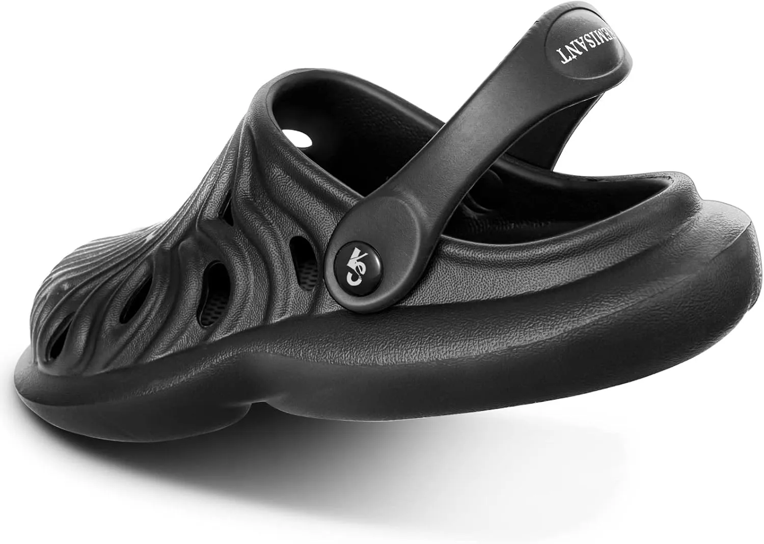 KEMISANT Men Clogs, Unisex Slip-on Yard Garden Shoes Mules Cleaner Shoes House Work Cushioned Supportive