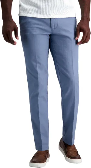 Kenneth Cole Men's Slim Fit Casual Linen Chino Pant