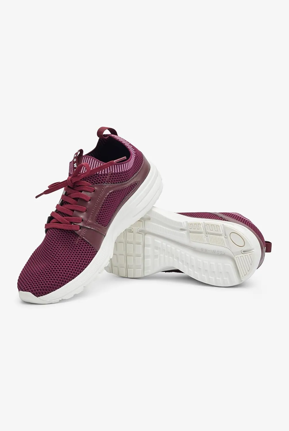 KESWI Athletic Lace Up Shoe with Removable Insole – Slip Resistant, Eco-Friendly Footwear – Work Shoes, Nurse Shoes