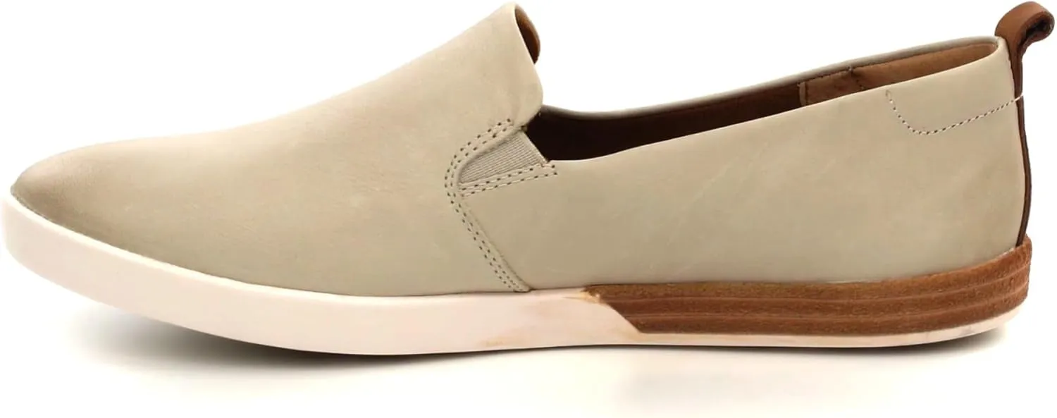 KORK-EASE Peyton Women's Slip-On - Hand-Finished Leather with Inset Stacked Heel Detail for a Unique Look