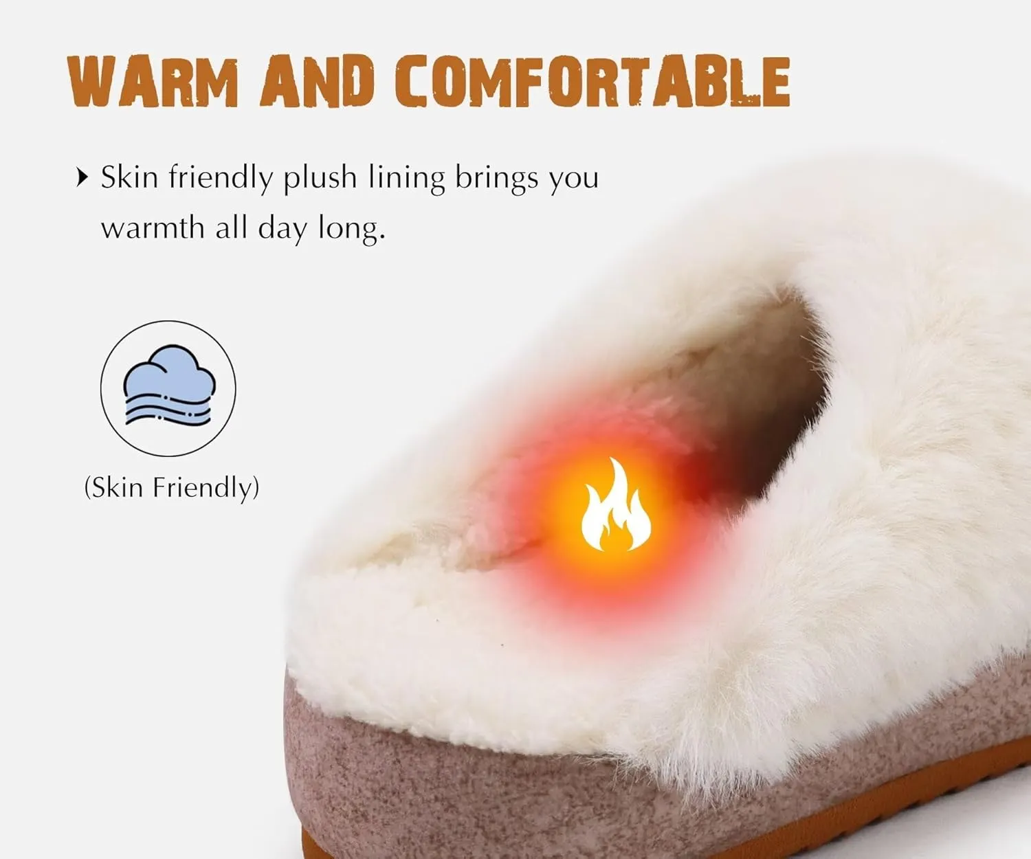 KuaiLu Womens House Platform Slippers Warm Faux Suede Fuzzy Thick Cushioned Yoga Foam Shoes Ladies Slipper Home Lightweight Slip on Indoor Outdoor Non-Slip Hard Sole