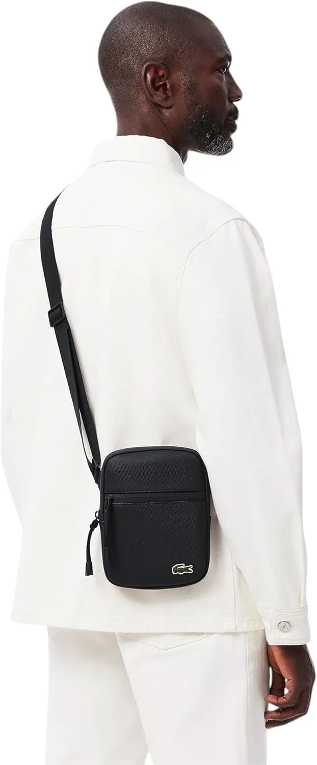 Lacoste LCST Small Flat Crossbody Bag