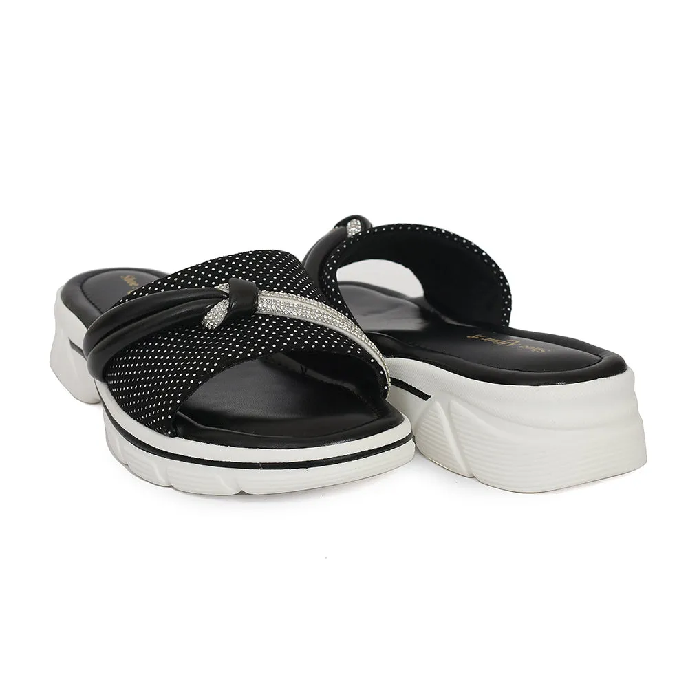 Ladies Casual PU Slipper