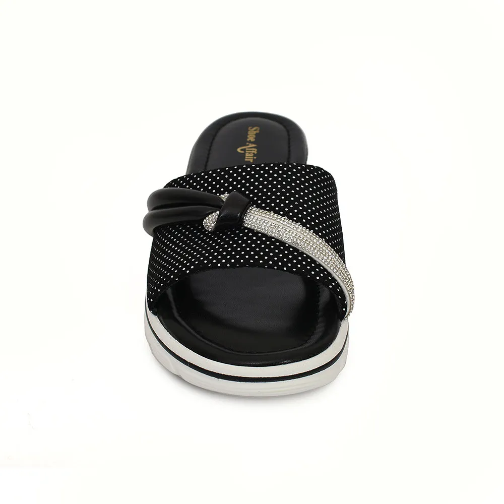 Ladies Casual PU Slipper
