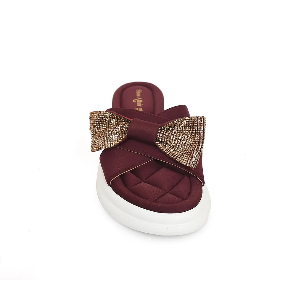 Ladies Casual PU Slipper