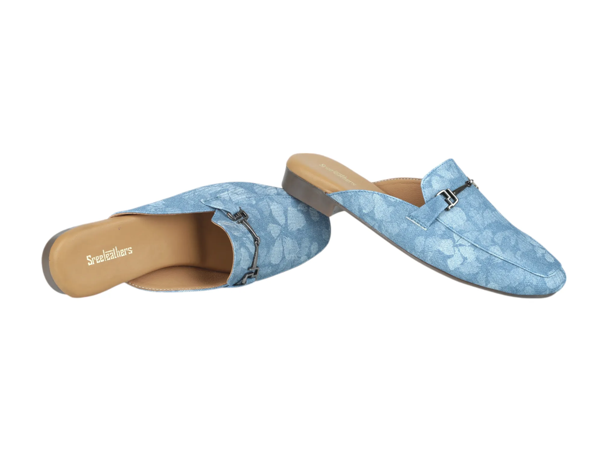 Ladies Flat Mules Cut 95120