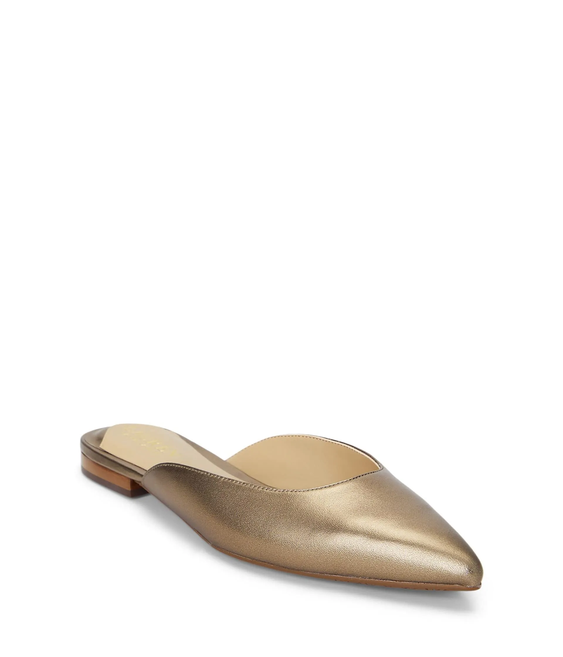 Lauren Ralph Lauren Londyn Mule Aged Gold 7 B (M)