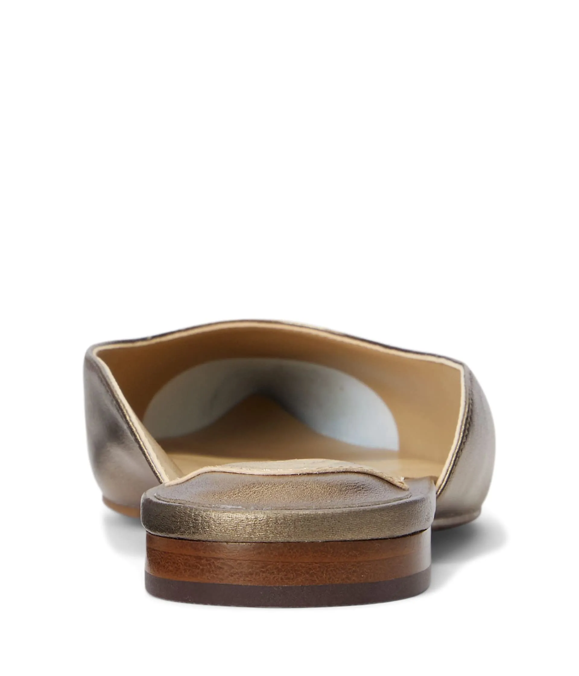 Lauren Ralph Lauren Londyn Mule Aged Gold 7 B (M)