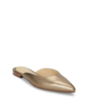 Lauren Ralph Lauren Londyn Mule Aged Gold 7 B (M)