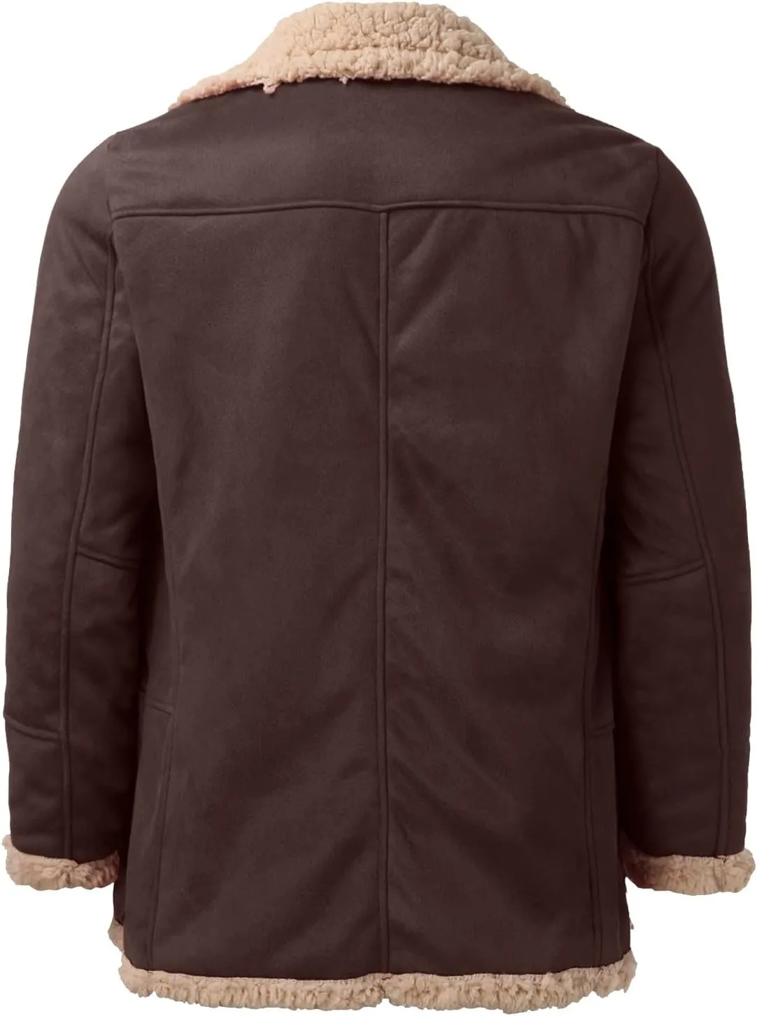 LCMTWX Men's Winter Thickened Warm Coats Stand Collar Knitted Splice Sweater Coat Casual Cardigan Stylish Outwear Mens