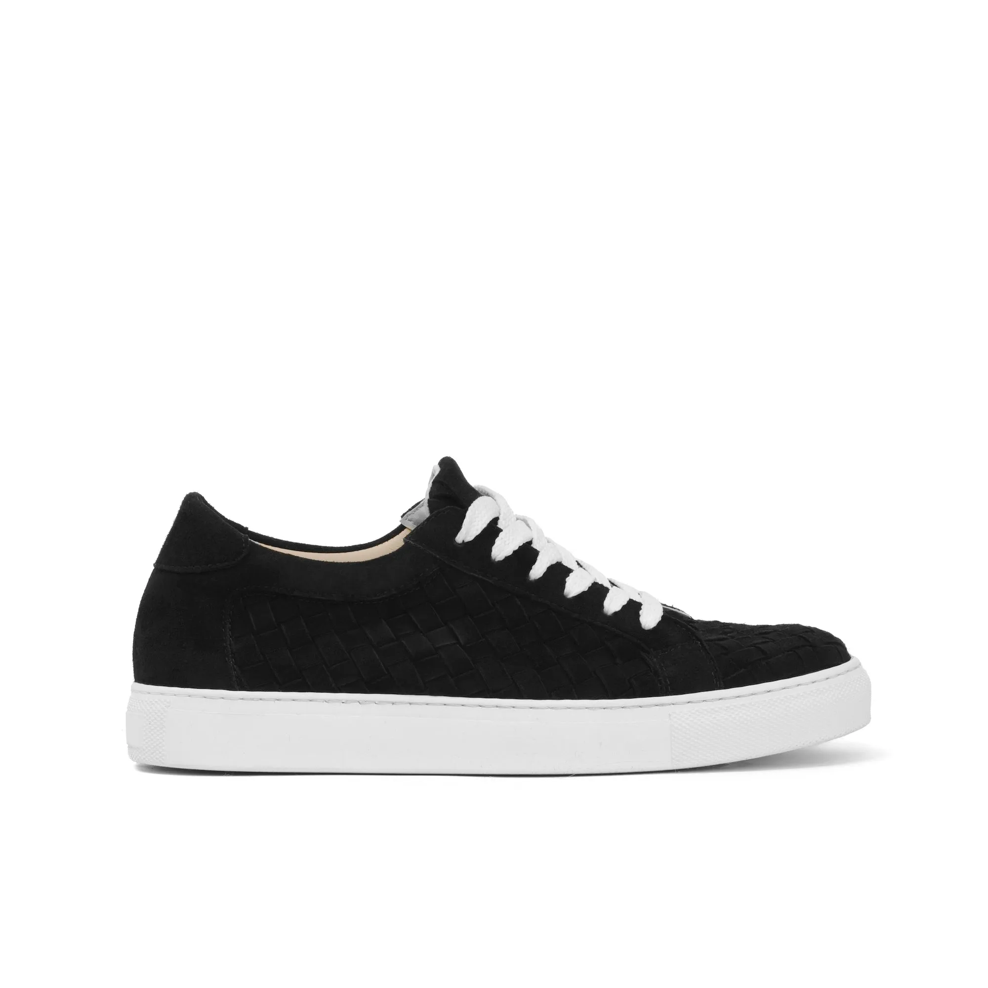 Le Dancer Sneaker in Black Woven