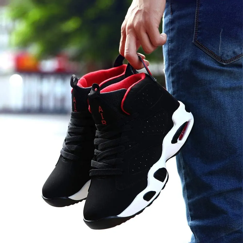 LEADER SHOW Men's Fashion Sneakers Breathable Athletic Gym Cushion Running Casual Sports Walking Shoes