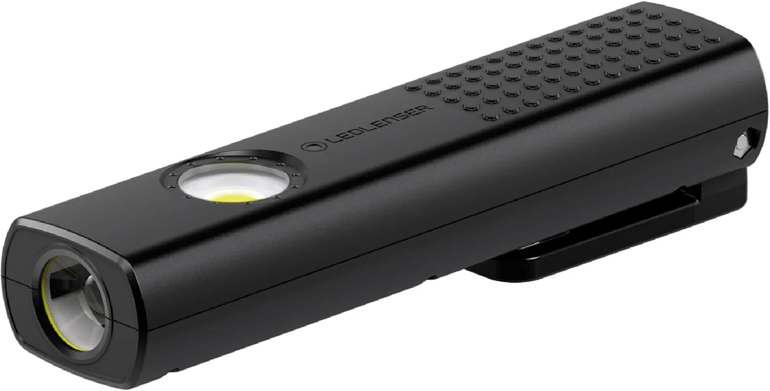 Ledlenser W5R Work Rechargeable Hands-Free Flashlight, 600 Lumens, Flexible Mounting