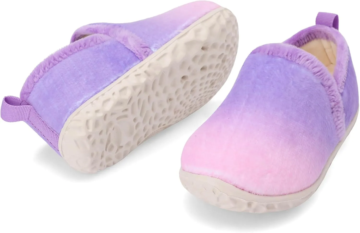 Lefflow Toddler Slippers Boys Girls House Shoes Slip on Baby Sock Shoes Lightweight Outdoor Walking Shoes