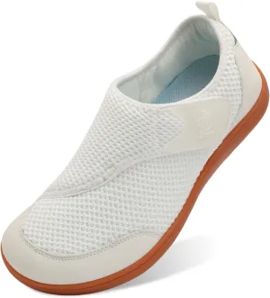 LeIsfIt Mens Walking Shoes Wide Diabetic Shoes Adjustable Barefoot Shoes Breathable Zero Drop Shoes Wide Width Arthritis Edema Shoes