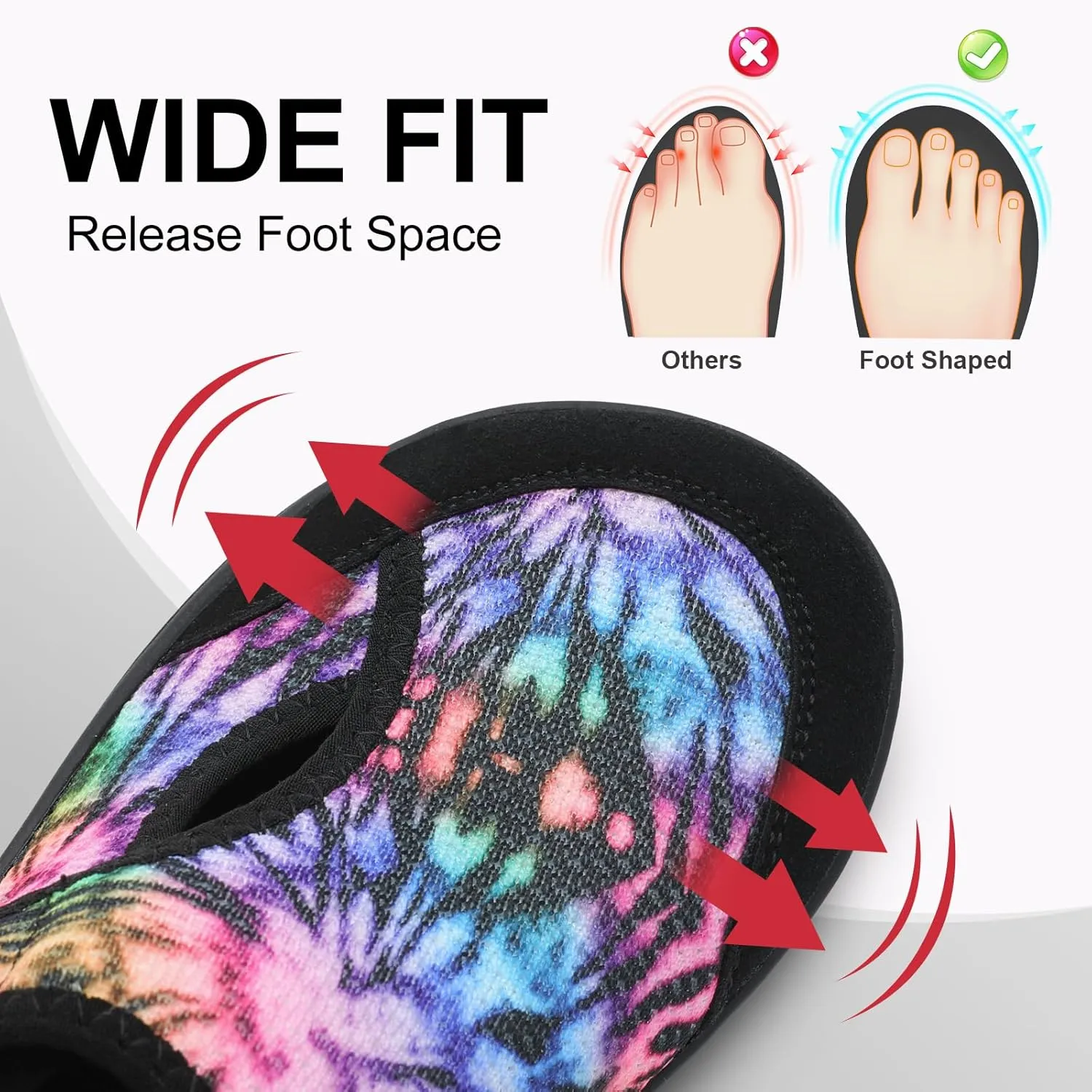 LeIsfIt Womens Wide Diabetic Shoes Adjustable Barefoot Walking Shoes Breathable Zero Drop Sneakers for Wide Width Arthritis Edema Feet Size 6-12