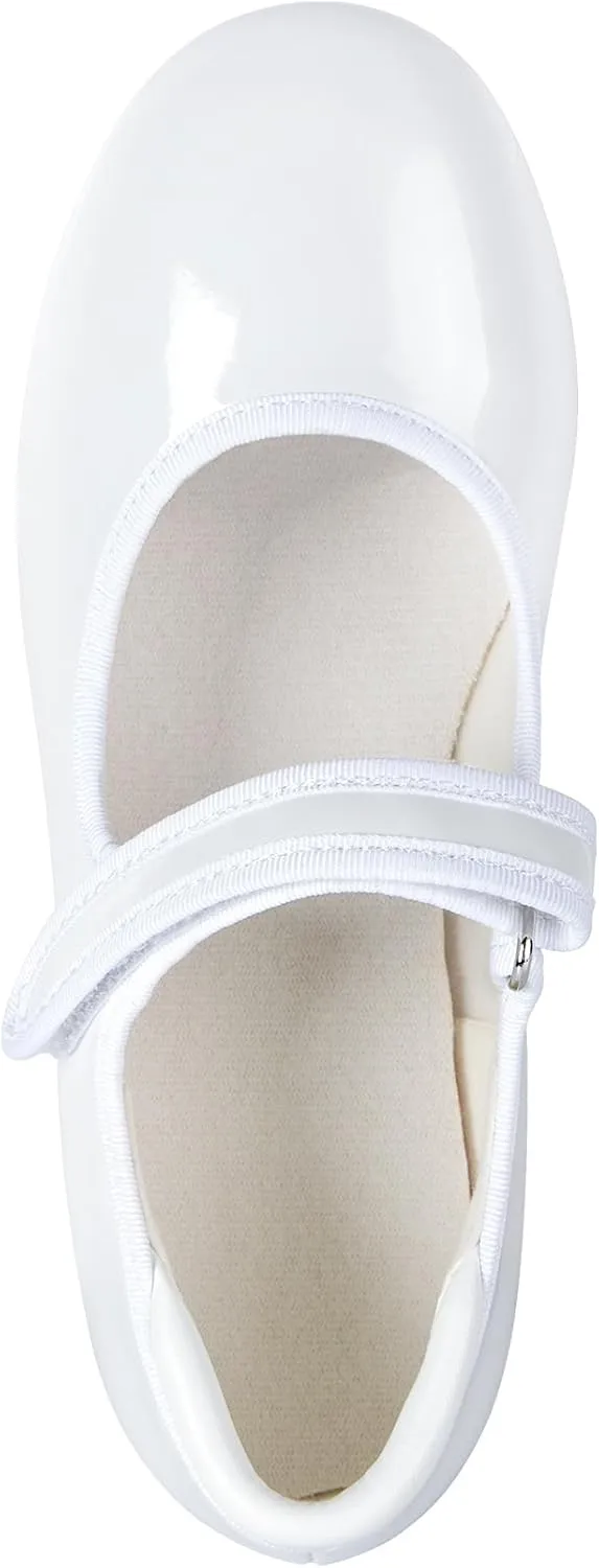 Linodes Easy Strap Tap Shoe Dance Flats for Girls and Boys (Toddler/Little Kid/Big Kid)