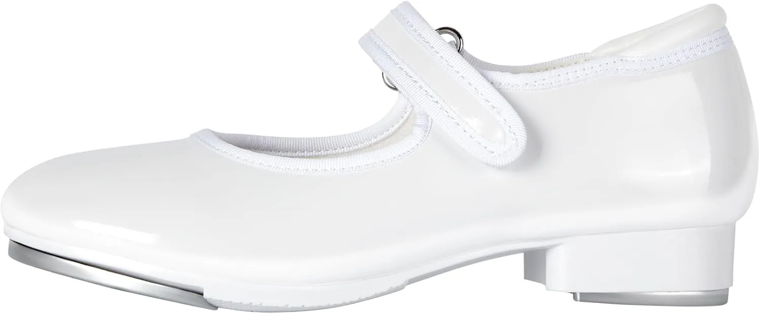 Linodes Easy Strap Tap Shoe Dance Flats for Girls and Boys (Toddler/Little Kid/Big Kid)