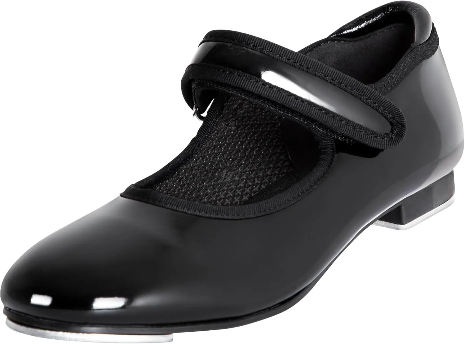 Linodes Economy Unisex-Child Easy Strap Tap Shoe for Girls and Boys Tap Flat