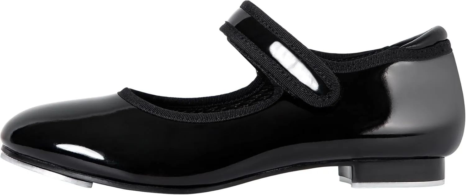 Linodes Economy Unisex-Child Easy Strap Tap Shoe for Girls and Boys Tap Flat