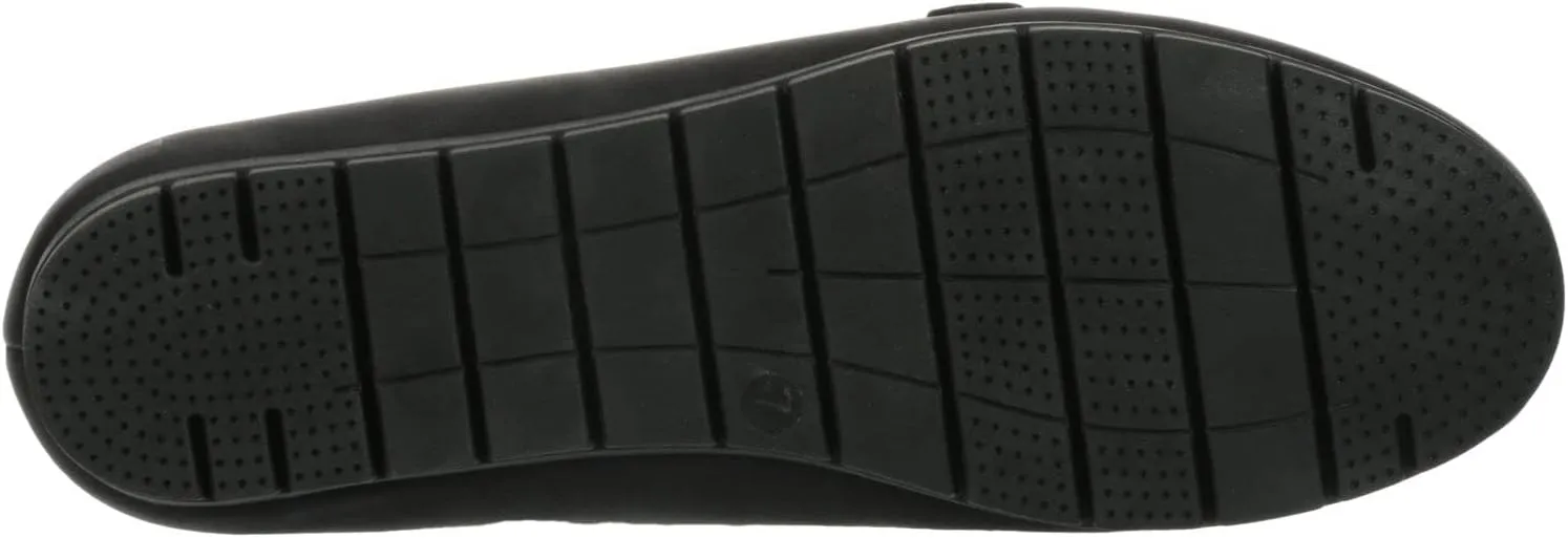 Lizbeth - Women's Slip-On Moc Toe Faux Leather Penny Loafer