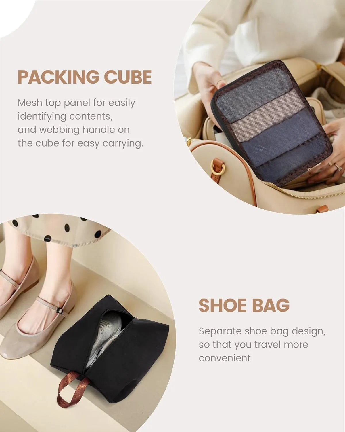 LOVEVOOK Travel Duffle Bag Women,Weekender Bag with Clear Toiletry Bag, Carry on Overnight Bag with Shoe Bag,Hospital Bags for Labor Delivery with Packing Cube