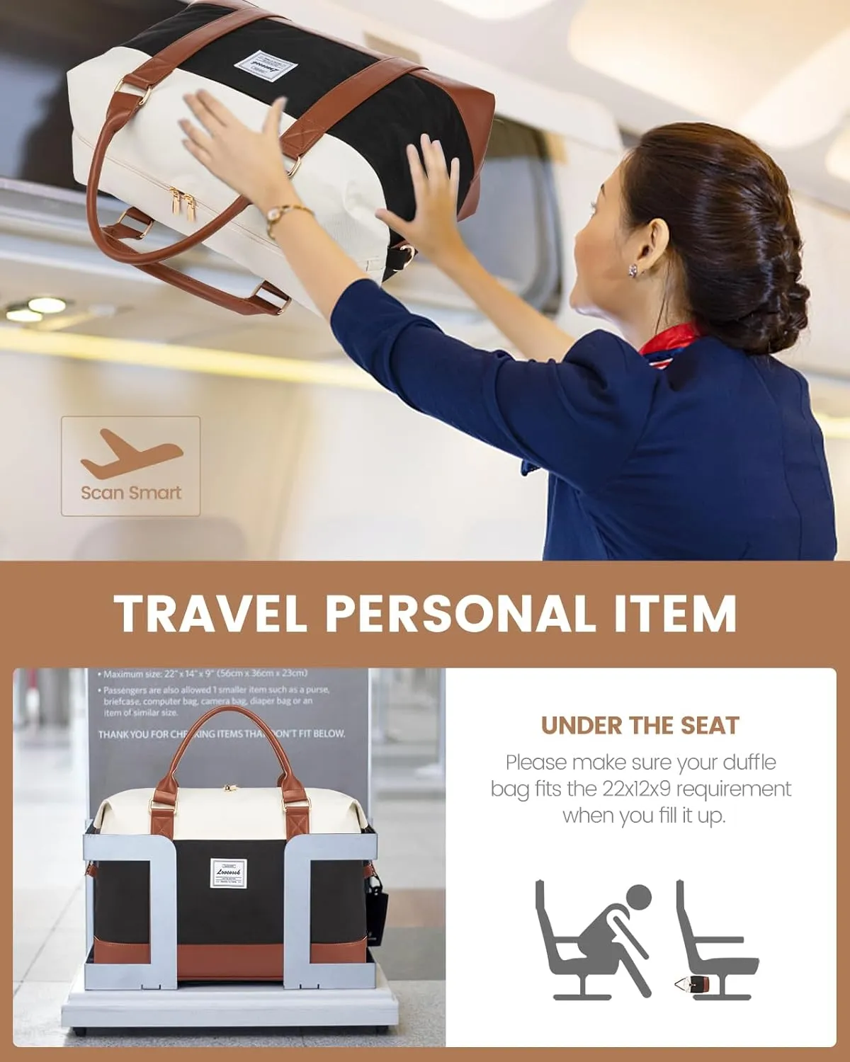 LOVEVOOK Travel Duffle Bag Women,Weekender Bag with Clear Toiletry Bag, Carry on Overnight Bag with Shoe Bag,Hospital Bags for Labor Delivery with Packing Cube
