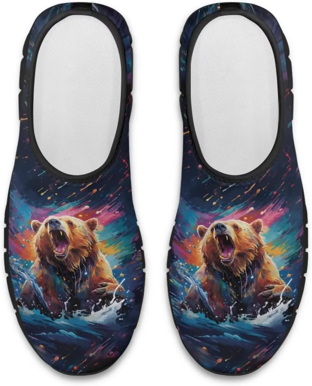 Low-Cut Animals Pattern Casual Shoes - Walking Shoe Women, Tennis Sneakers, Polyester Fabric Breathable Footwear