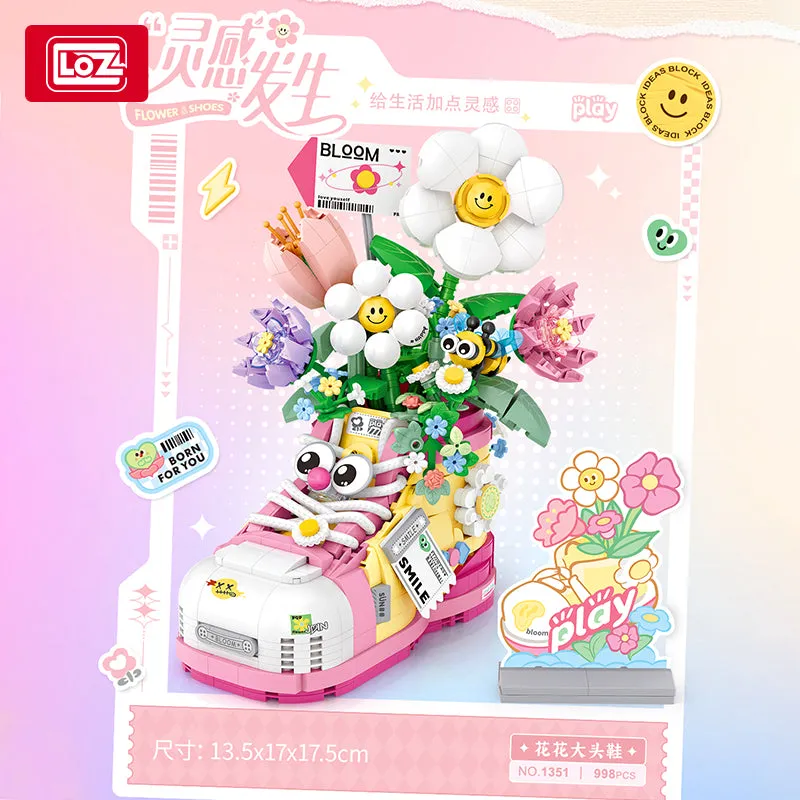 LOZ- Shoe Flowers- Easy Level