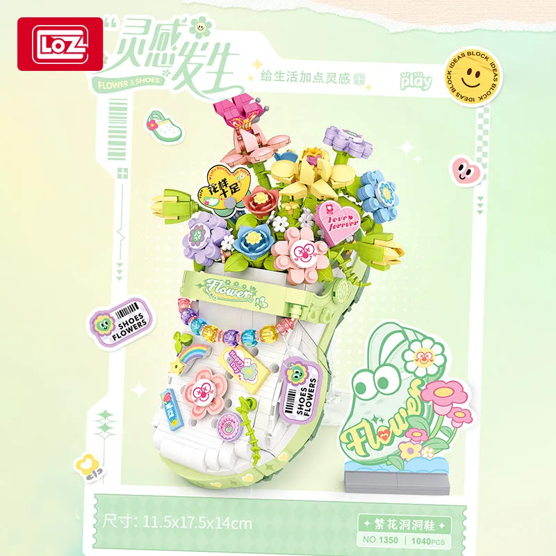 LOZ- Shoe Flowers- Easy Level