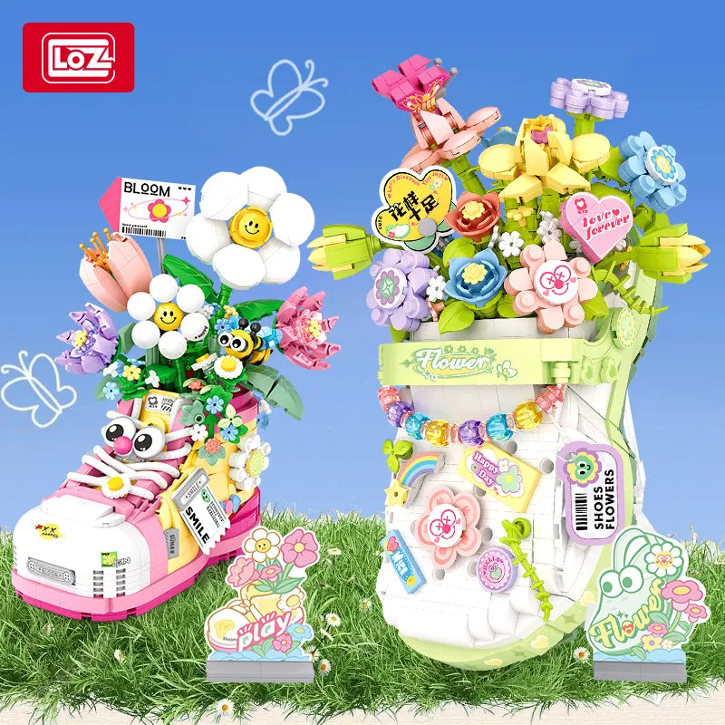 LOZ- Shoe Flowers- Easy Level