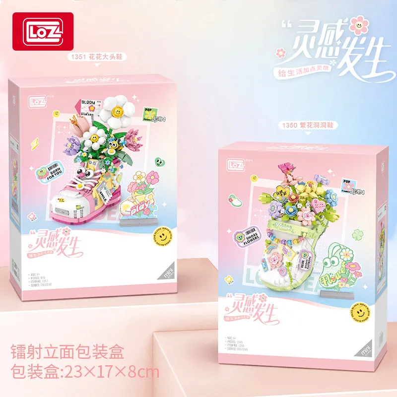 LOZ- Shoe Flowers- Easy Level
