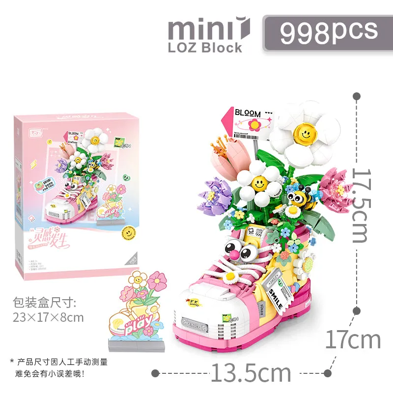 LOZ- Shoe Flowers- Easy Level